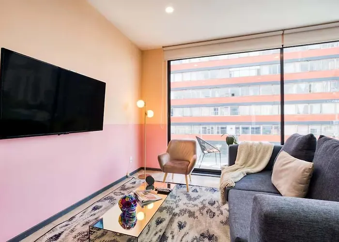 Hom Roma Double L Spacious 2 Bedroom In México DF